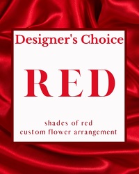 Designer's Choice - Shades of Red from Joseph Genuardi Florist in Norristown, PA