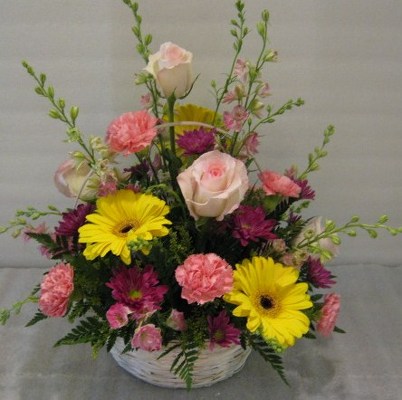Basket of Suprises Floral Arrangement from Joseph Genuardi Florist in Norristown, PA