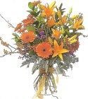 Fall Fashion Vase Arrangement