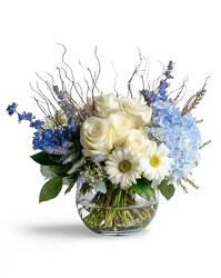 Blue-tiful Blessings from Joseph Genuardi Florist in Norristown, PA