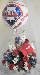 Fanatical  Phillies Arrangement from Joseph Genuardi Florist in Norristown, PA