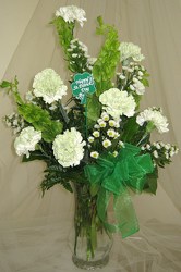 St. Patricks Day Celebration Vase from Joseph Genuardi Florist in Norristown, PA