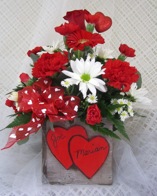 YOU & ME FOREVER PERSONALIZED VALENTINE from Joseph Genuardi Florist in Norristown, PA