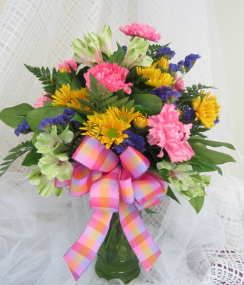 Spring Mixer Vase Arrangement from Joseph Genuardi Florist in Norristown, PA