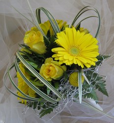 Sunshine Days Attendant Bouquet from Joseph Genuardi Florist in Norristown, PA