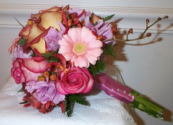 Sweet Bliss Bridesmaid Bouquet from Joseph Genuardi Florist in Norristown, PA
