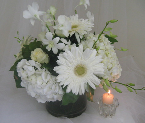 Elegant Styles Wedding Centerpiece from Joseph Genuardi Florist in Norristown, PA