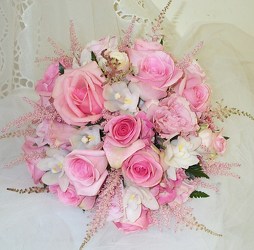 Pink Dreams Bridal Bouquet from Joseph Genuardi Florist in Norristown, PA