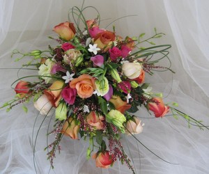 Wild and Wispy Bridal Bouquet from Joseph Genuardi Florist in Norristown, PA