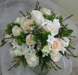 Touch of Sparkle Bridal Bouquet from Joseph Genuardi Florist in Norristown, PA