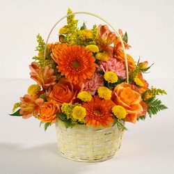 Sunset Basket Arrangement from Joseph Genuardi Florist in Norristown, PA