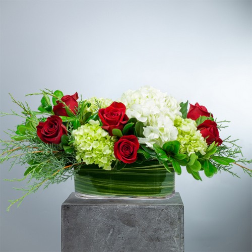 Centered on Christmas from Joseph Genuardi Florist in Norristown, PA