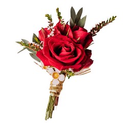 Scarlet Boutonniere from Joseph Genuardi Florist in Norristown, PA