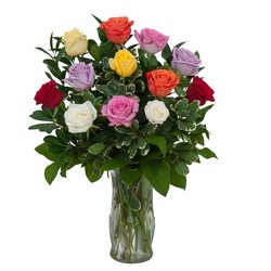 Dozen Roses - Mix it up! from Joseph Genuardi Florist in Norristown, PA