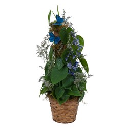 Plant Basket with Butterflies from Joseph Genuardi Florist in Norristown, PA