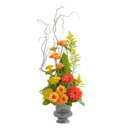 Heaven's Sunset Small  Urn from Joseph Genuardi Florist in Norristown, PA