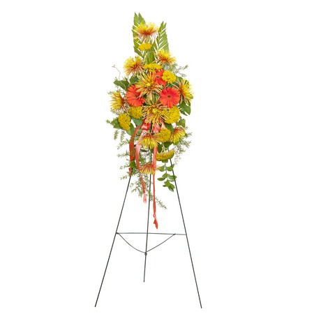 Heaven's Sunset Sm. Standing Spray from Joseph Genuardi Florist in Norristown, PA