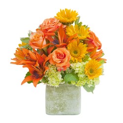 Textured Sunset Vase from Joseph Genuardi Florist in Norristown, PA