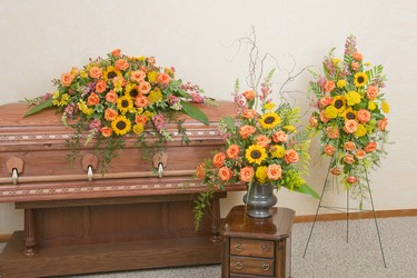 Heaven's Sunset Trio from Joseph Genuardi Florist in Norristown, PA