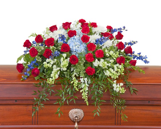 Honor Casket Spray from Joseph Genuardi Florist in Norristown, PA