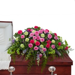 Forever Cherished Casket Spray from Joseph Genuardi Florist in Norristown, PA