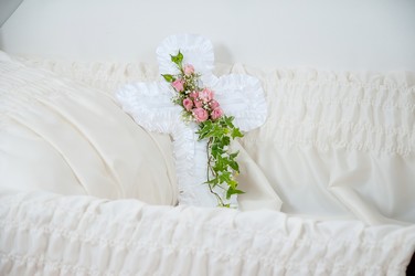 Cross Pillow from Joseph Genuardi Florist in Norristown, PA